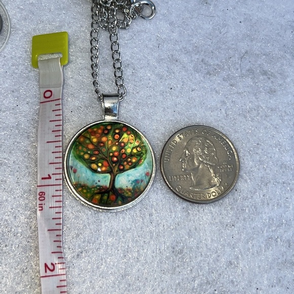 22305 Tree of Life Earrings and Necklace - Picture 6 of 6